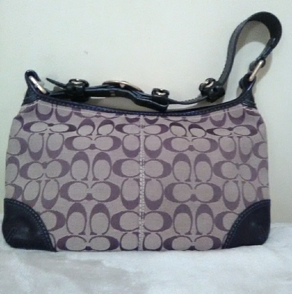 Authentic coach purse